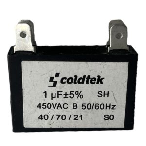 CAPACITOR TRABAJO AIRE ACONDICIONADO 1 MF 450V 4 TERMINALES