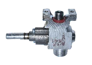 VALVULA ESTUFA PARRILLA VASTAGO 20 MM MABE - TEKA