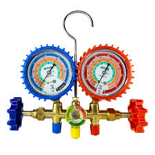 MANIFOLD MANOMETRO CON MANGUERAS DE 60" - R134 - R22