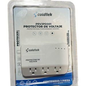 PROTECTOR DE VOLTAJE 15A - 1080W - SIRVE REFRIGERADOR - LAVADORAS - ETC