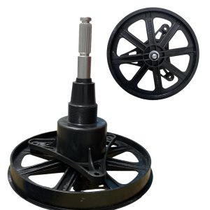 KIT POSTE CORTO TUERCA - POLEA - BALERO - ROLDANA - FLECHA - TUERCA INFERIOR SIRVE PANUCO