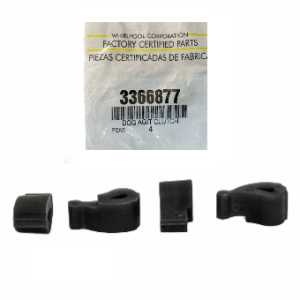 PERROS 4 PIEZAS WHIRPOOL ORIGINAL 3366877