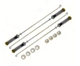 KIT SUSPENSION 65 CM W10780045 - W11311917 - W10645652 - W10537442 - W10537443 - W10748953 - W10821951 - W910010083
