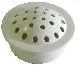 COLADERA TIPO HONGO BLANCA