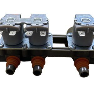 ELECTROVALVULA 3 BOBINA - 2 ENTRADAS - 3 SALIDAS DELGADA 11 MM SIRVE LG Y DAEWOO