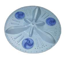 IMPULSOR CELESTE PROPELAS AZUL 38 CM ALTO 10 DIENTES