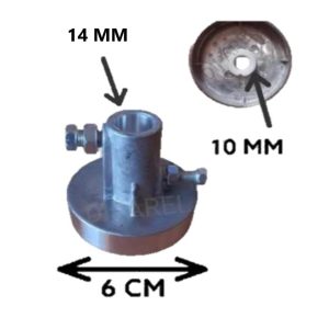 POLEA SECADO ALUMINIO 6 CM - 10 MM 60X10X14