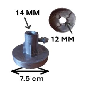 POLEA SECADO ALUMINIO 7.5 CM - 12 MM 75X12X14