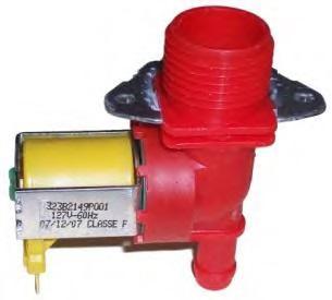 ELECTROVALVULA UNIVALVULA ROJA SALIDA GRANDE 323B1472P001 - 323B2149P001