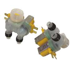 ELECTROVALVULA AMARILLA 1-2 180° SAMSUNG - KRAKEN 16KG 277B2502P001 - WW01F01769 LASA