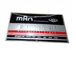 CALCOMANIA MAN 7 VEL MODERNA