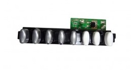 TECLADO 8 TECLAS CUBE MODERNO CON TARJETA