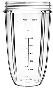 VASO PLASTICO NUTRI BULLET GRANDE 32 OZ