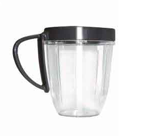 VASO PLASTICO CON ASA NUTRI BULLET 18 OZ