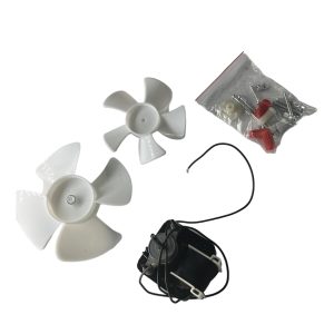 MOTOR ESQUELETO FLECHA GRUESA CON 2 ASPAS Y ACCESORIOS 120V 3000 RPM
