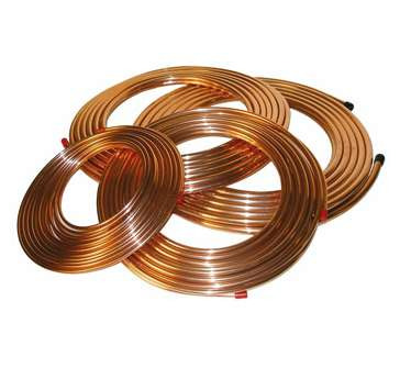 TUBO DE COBRE FLEXIBLE REFRIGERACION 5/16 POR METRO