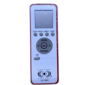 CONTROL MINISPLIT SIRVE MIRAGE TITANIUM FRANJA ROJA