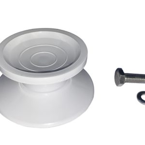 PERILLA PARA TAPA DE OLLA DE COCINA CON CHAPETON BLANCA GRANDE