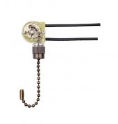 INTERRUPTOR FOCO VENTILADOR TECHO 2 CABLES