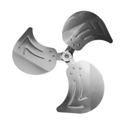 ASPA VENTILADOR METAL 18" PULGADAS ENTRADA CHICA - 8 MM